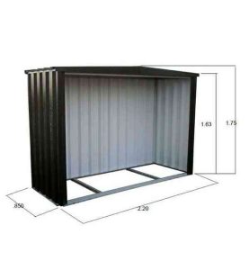 Metal Firewood Store