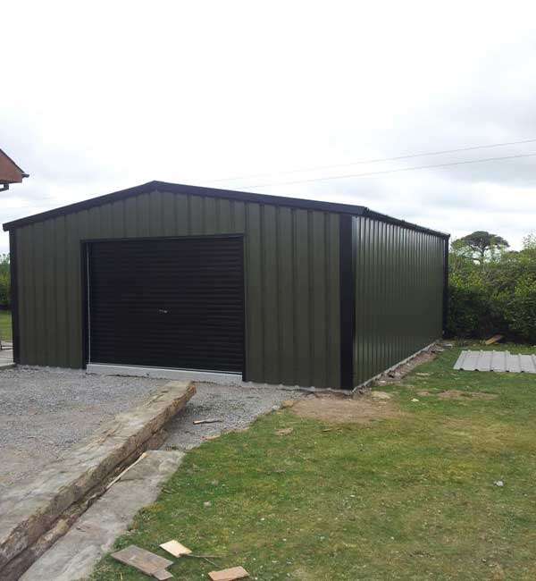 stud frame garden shed
