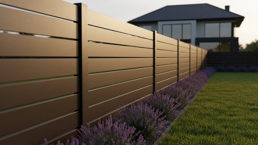 Panneau de clôture double face brun : l'alliance du design et de la durabilité en 2026